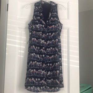 Express button up dress